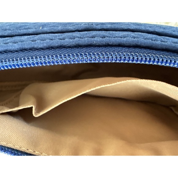 NWT The Sak Tess Navy Blue Quilted Recycled Polyester Crossbody Bag Travel Beach - Picture 11 of 11